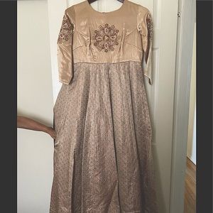 Beautiful Indian gown with handwork